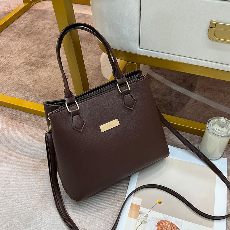 DANWEILE - Bolso bandolera de mujer de moda clásica - Café