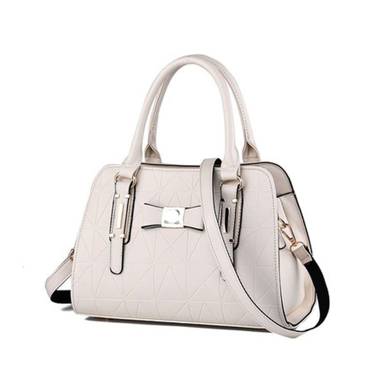 DANWEILE - Bolso de hombro elegante de gran capacidad moda - blanco