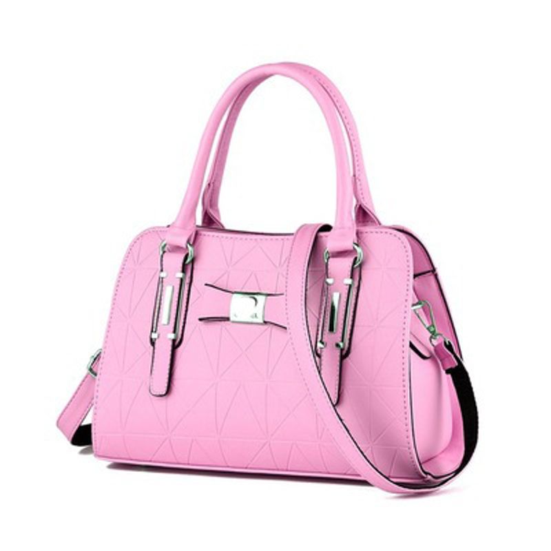 DANWEILE - Bolso de hombro elegante de gran capacidad moda - rosa