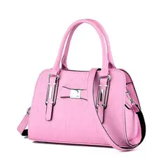 DANWEILE - Bolso de hombro elegante de gran capacidad moda - rosa