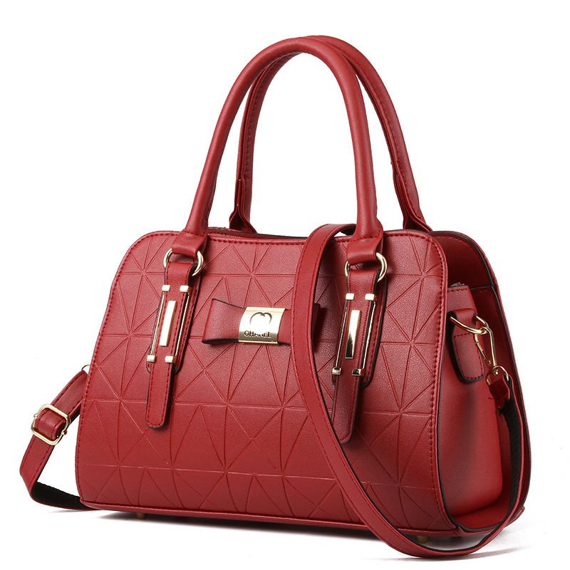 DANWEILE - Bolso de hombro elegante de gran capacidad moda - borgoña