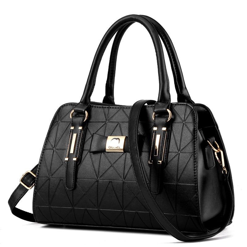 DANWEILE - Bolso de hombro elegante de gran capacidad moda - negro