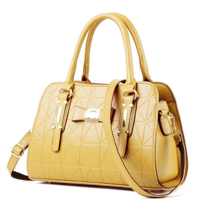 DANWEILE - Bolso de hombro elegante de gran capacidad moda - dorado