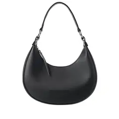 DANWEILE - Half Moon Bag Mochila cruzada para mujer-Negro