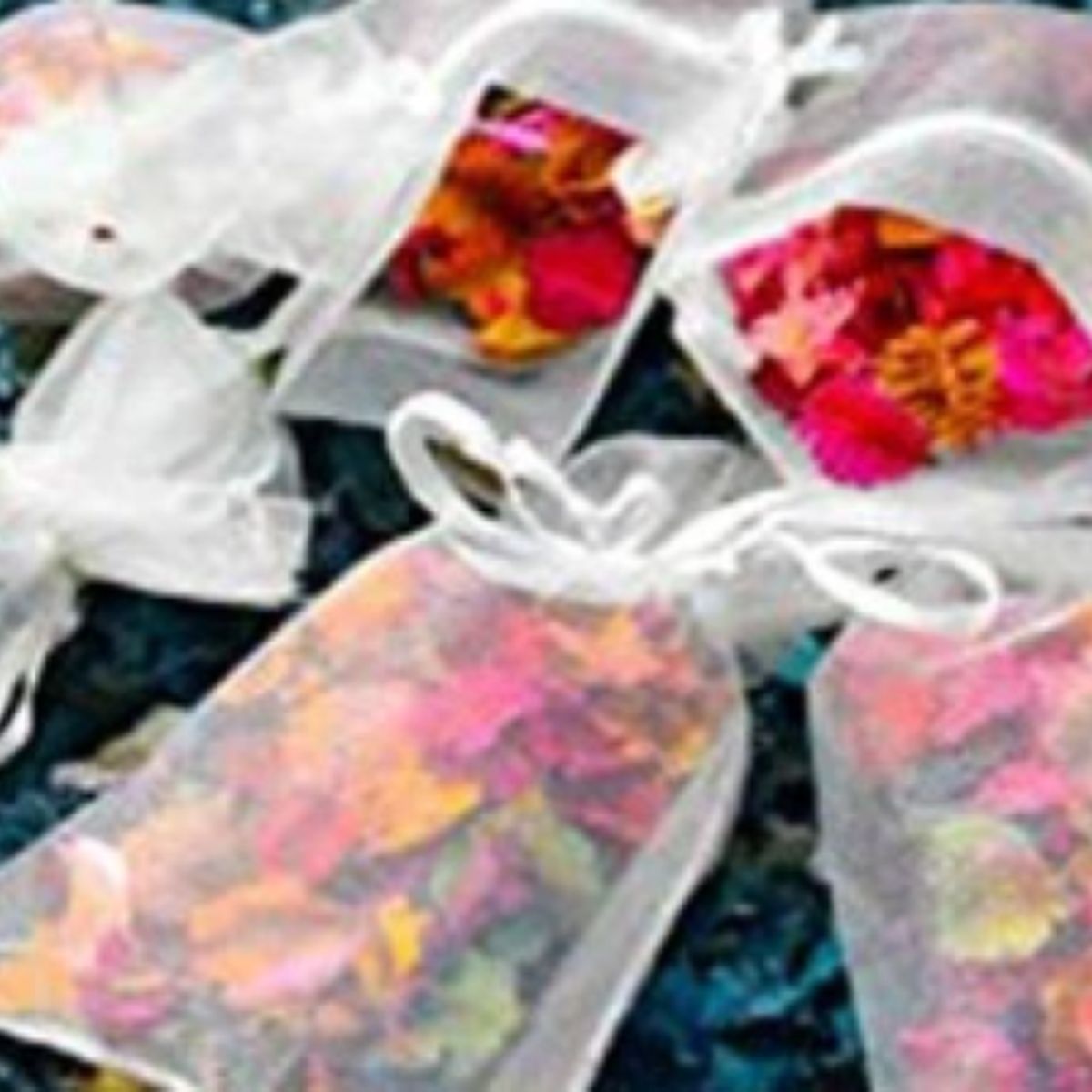 GENERICO - 50 Bolsas De Organza 5 X 7 Cms. Lisas, Blancas