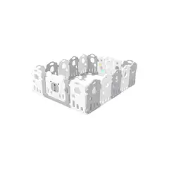 GENERICO - Corral plegable para bebé armable gris