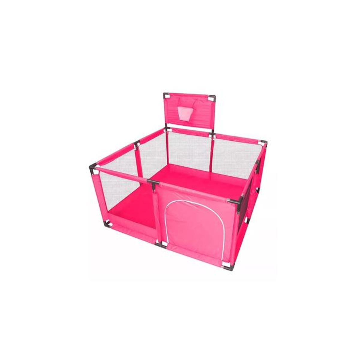 GENERICO - Corralito plegable para bebé corral de seguridad rosado