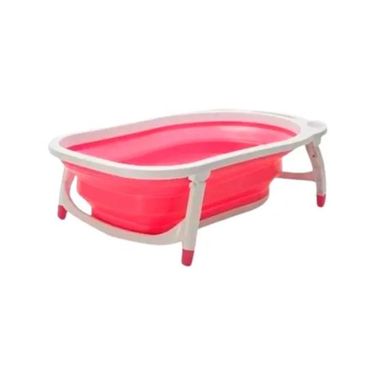 GENERICO - Tina bañera plegable sin malla color rosado