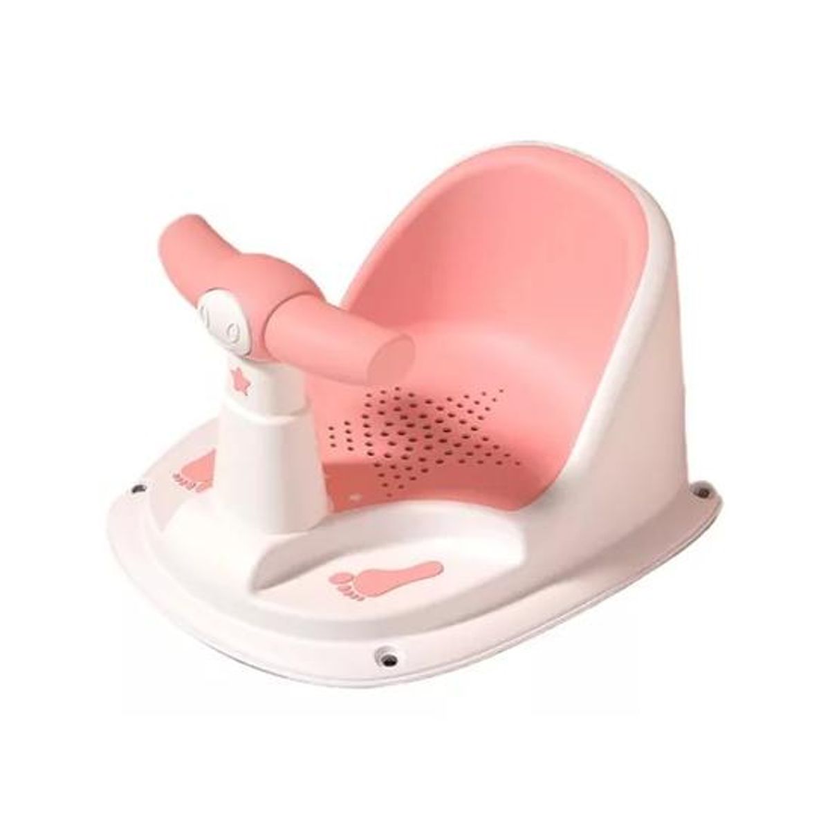 GENERICO - Silla de ducha para bebé color rosado