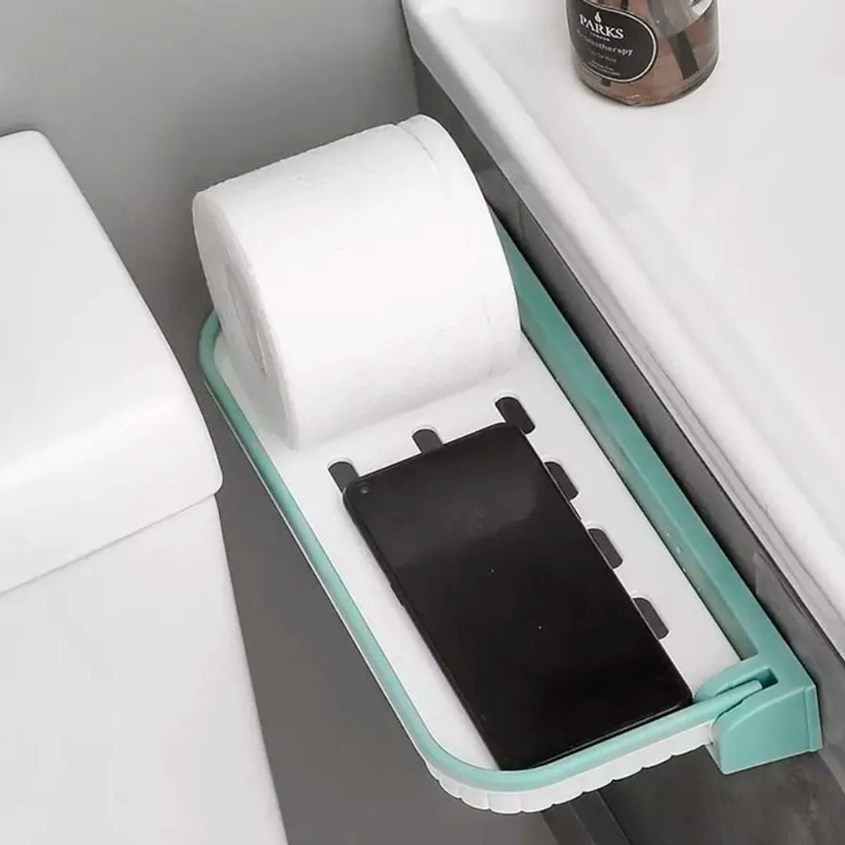 GENERICO - Repisa Estante De Baño Plegable De Pared Cocina Toallero