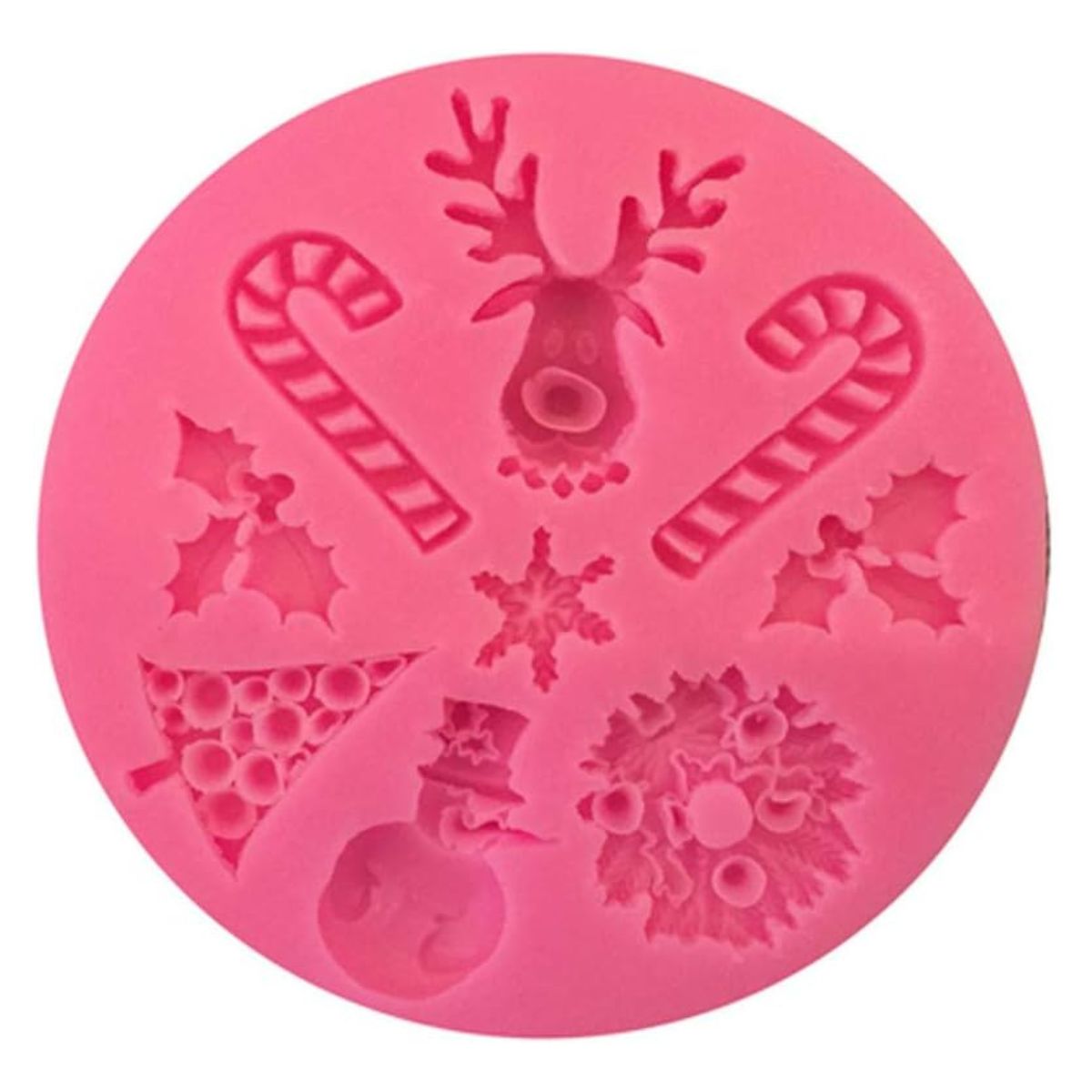 GENERICO - Moldes 9 Espacios Forma Navidad Variado