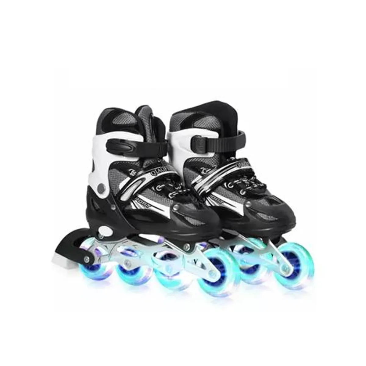 GENERICO - Patines en línea rollers ajustables talla 31-34 negro