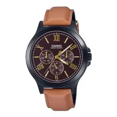 CASIO - Reloj Mtp-V300bl-5a Hombre Analogo Cuero - Rosa