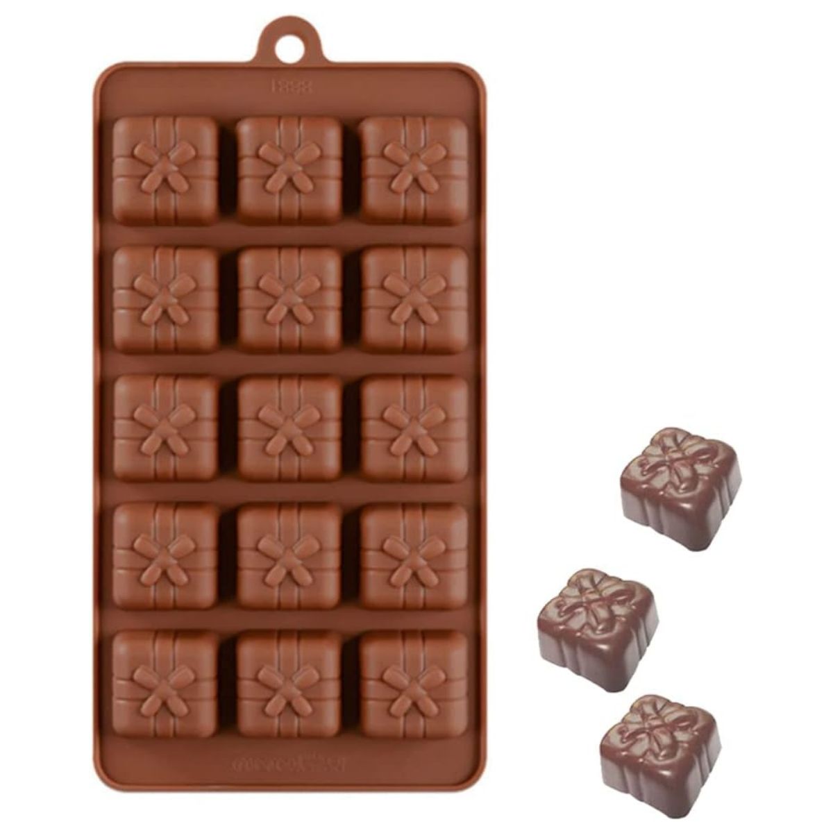 GENERICO - Molde 15 Espacios Chocolate Cajas de Regalo