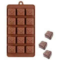 GENERICO - Molde 15 Espacios Chocolate Cajas de Regalo