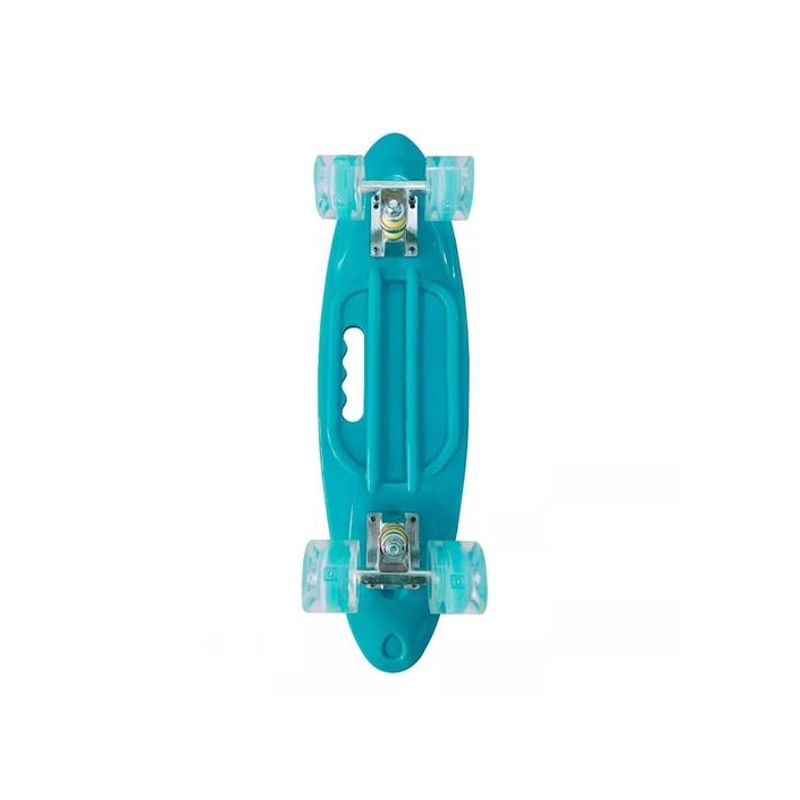 GENERICO - Skate Penny Ride Hard ruedas LED niños turquesa