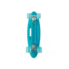 GENERICO - Skate Penny Ride Hard ruedas LED niños turquesa