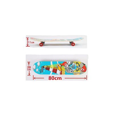 Imagen 2 del producto Tabla skate madera Skate Nation 7 láminas 32 negro