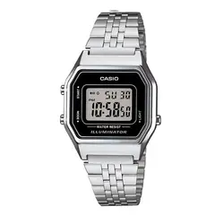 CASIO - Reloj La-680wa-1 Vintage Digital Metal - Plateado
