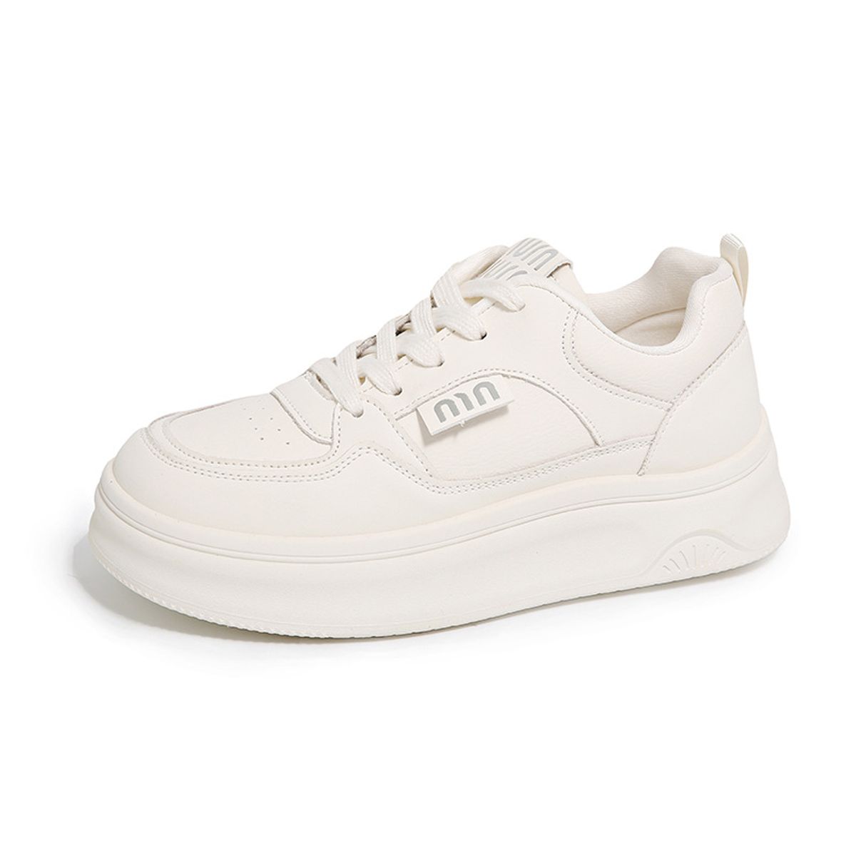 BLWOENS - Zapatos de portivas para mujeres Zapatillas - Beige