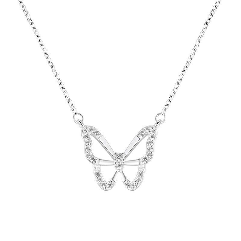 BLWOENS - Collar Mujer - Plateado