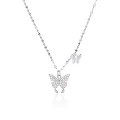 BLWOENS - Collar Mujer - Plateado