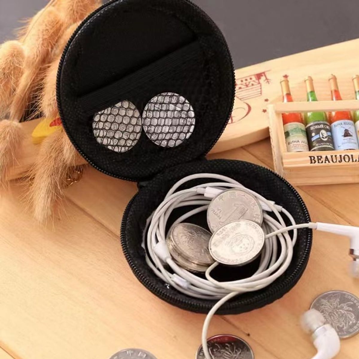 BRO TOUMI - 4 en 1 Mochila Infantil Mario Lonchera Estuche-Negro