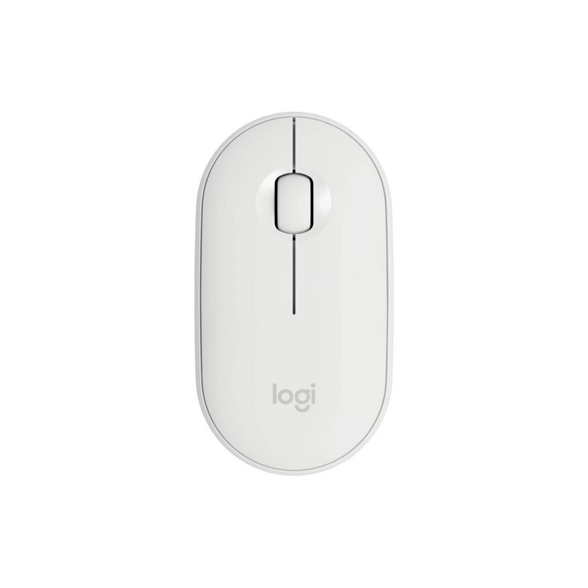 LOGITECH - Logitech Pebble M350 Wireless Mouse Bluetooth - Blanco