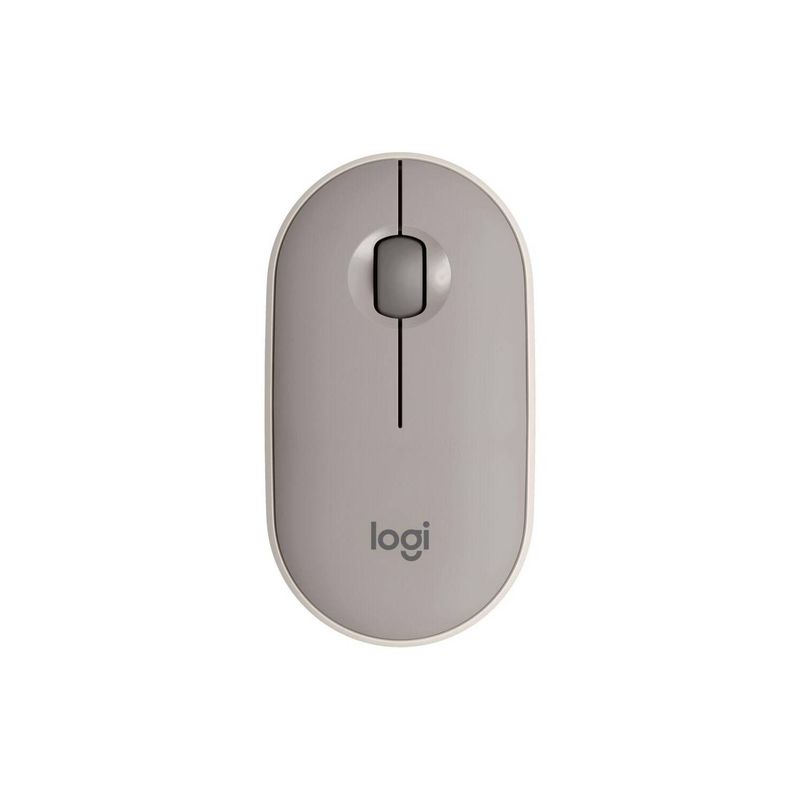 LOGITECH - Logitech Pebble M350 Wireless Mouse Bluetooth - Gris