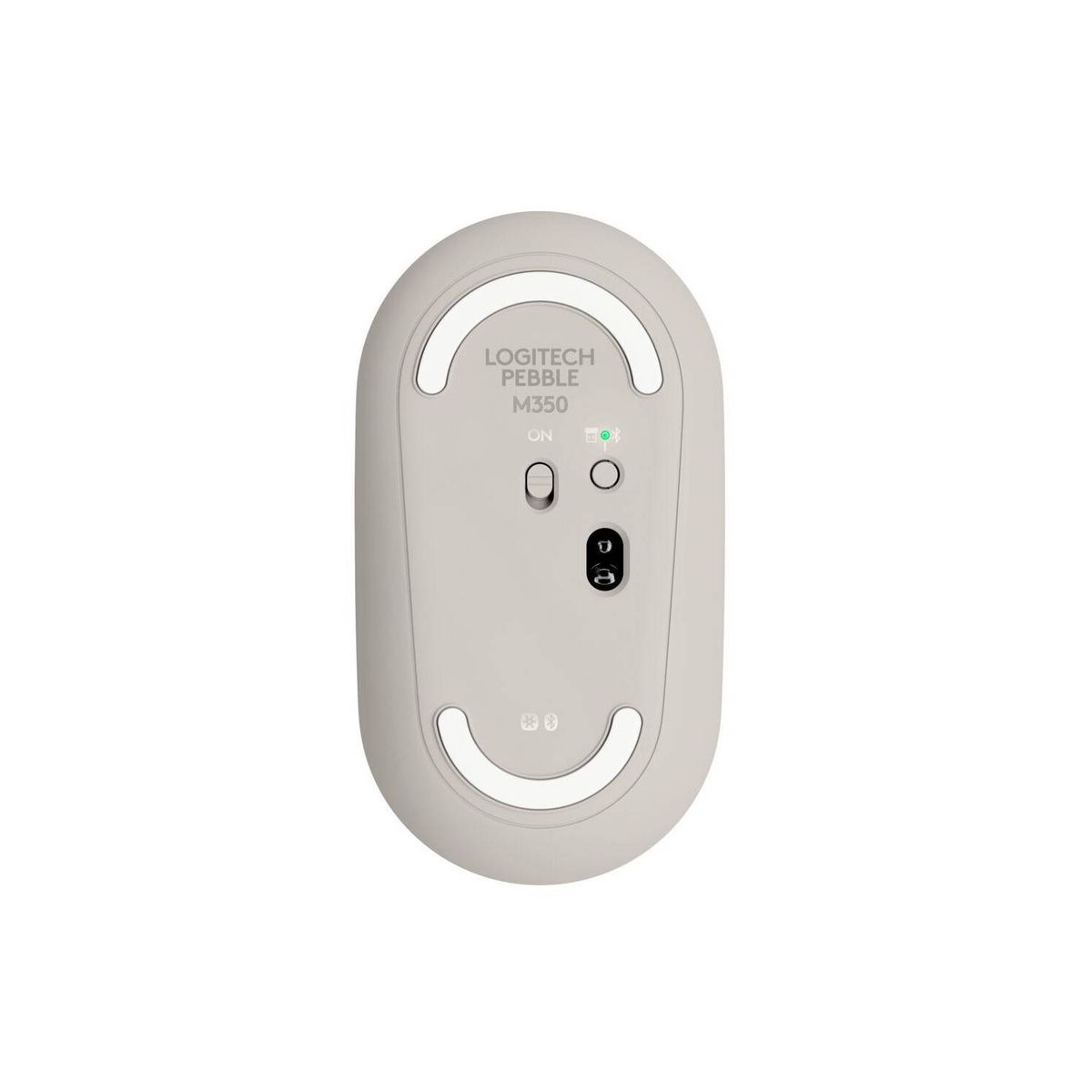 LOGITECH - Logitech Pebble M350 Wireless Mouse Bluetooth - Gris