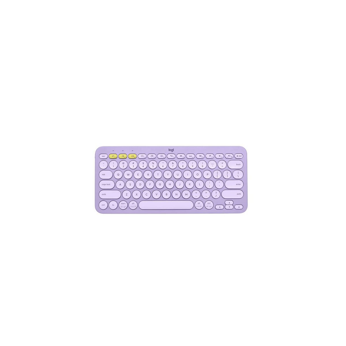 LOGITECH - Logitech K380 Teclado inalámbrico - purple
