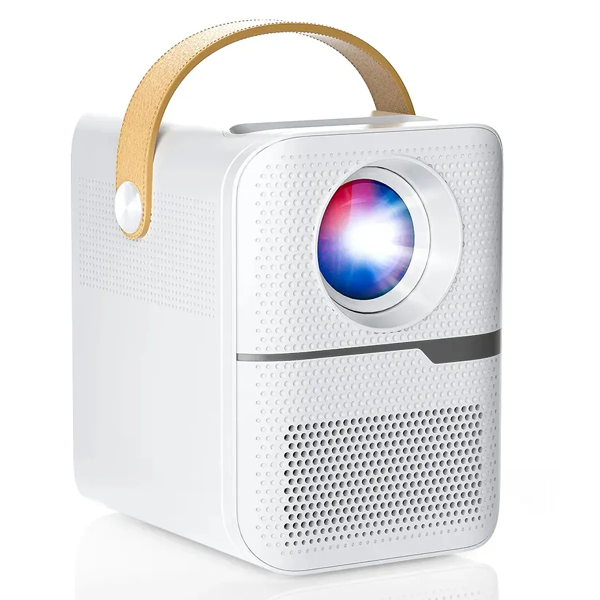 BRO TOUMI - Proyector Toumi Mini P10 1080p 4K BT 5.0 - Blanco