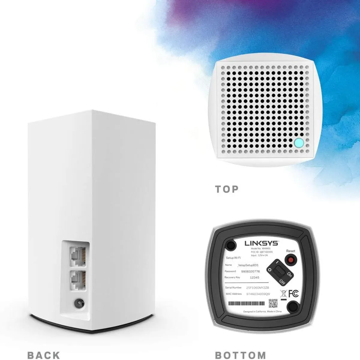 LINKSYS - Repetidor WiFi Sistema de Malla Dual-Band Hogar Completo