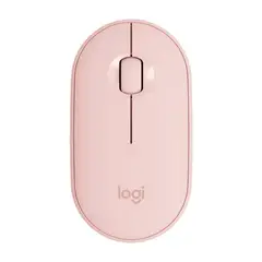 LOGITECH - Pebble M350 Wireless Mouse Bluetooth - Rosa