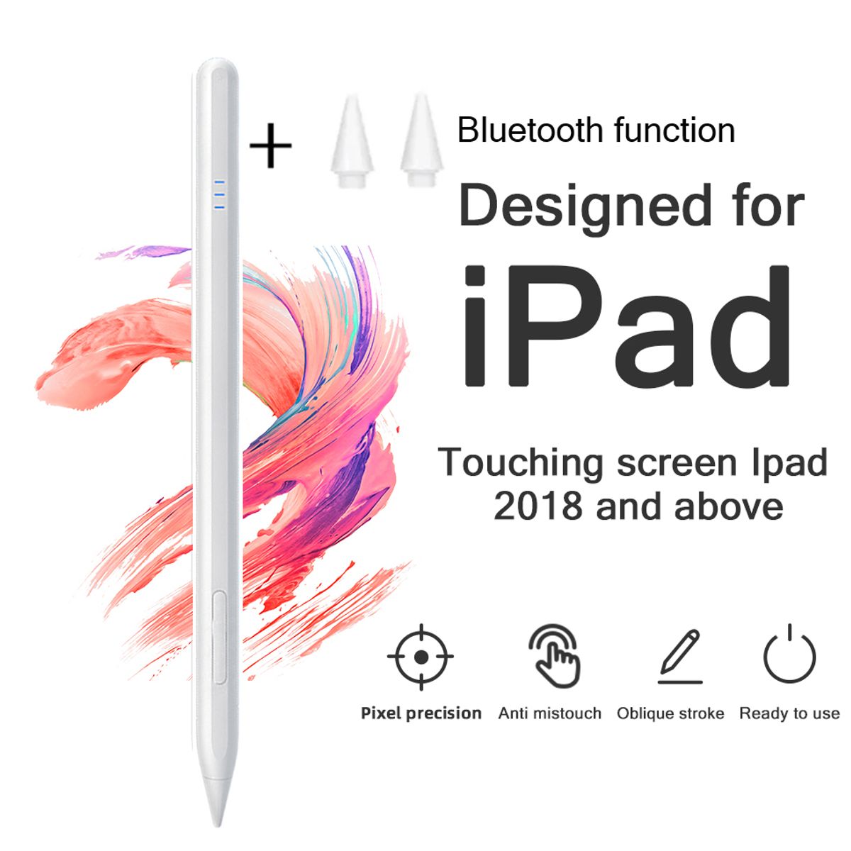 CORRERREY - Lapiz Pencil Tactil Stylus para Apple Ipad pencil