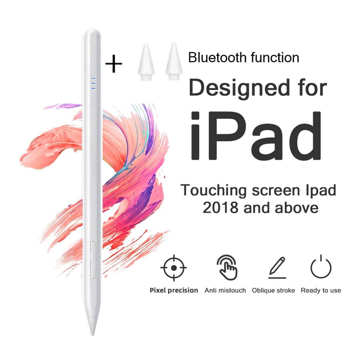 CORRERREY - Lapiz Pencil Tactil Stylus para Apple Ipad pencil