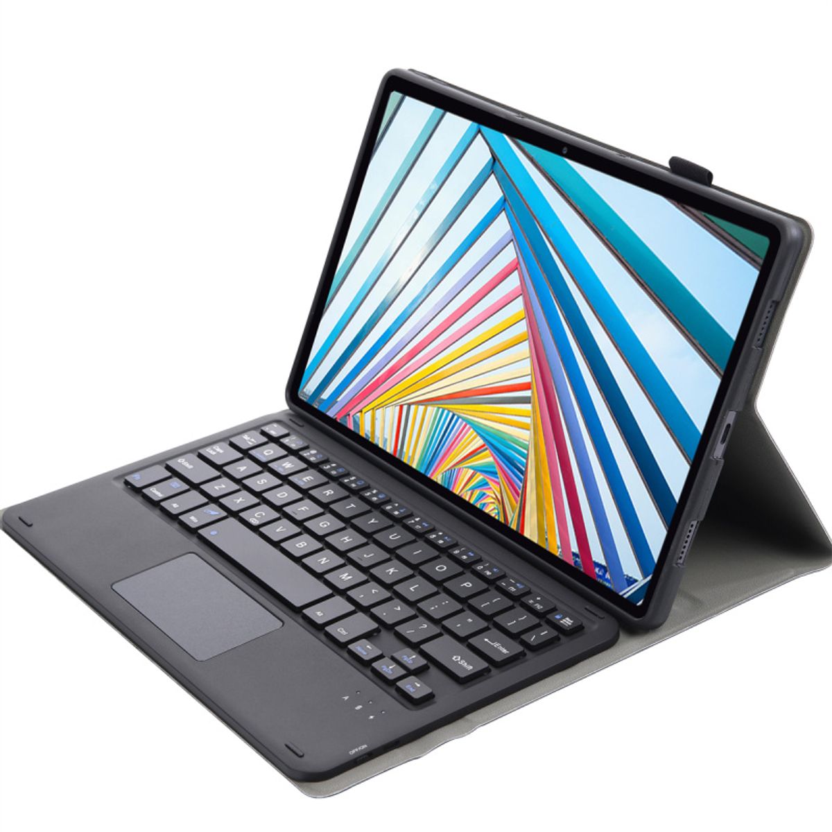 RENVMEXY - Teclado Bluetooth Táctil AM23-A Negro para Lenovo Tab M10 5G 1061