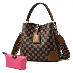 BRO TOUMI - 2 En 1 Mochila Cartera MOVAC Urban Chic Cuero PU Mujer a la Moda-GZ