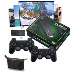 BRO TOUMI - Toumi Consola Retro Videojuegos 64GB 20000 Juegos+Controles Y Estuche