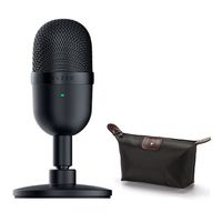 Seiren Mini USB Streaming Microphone Microphone-Negro y Estuche