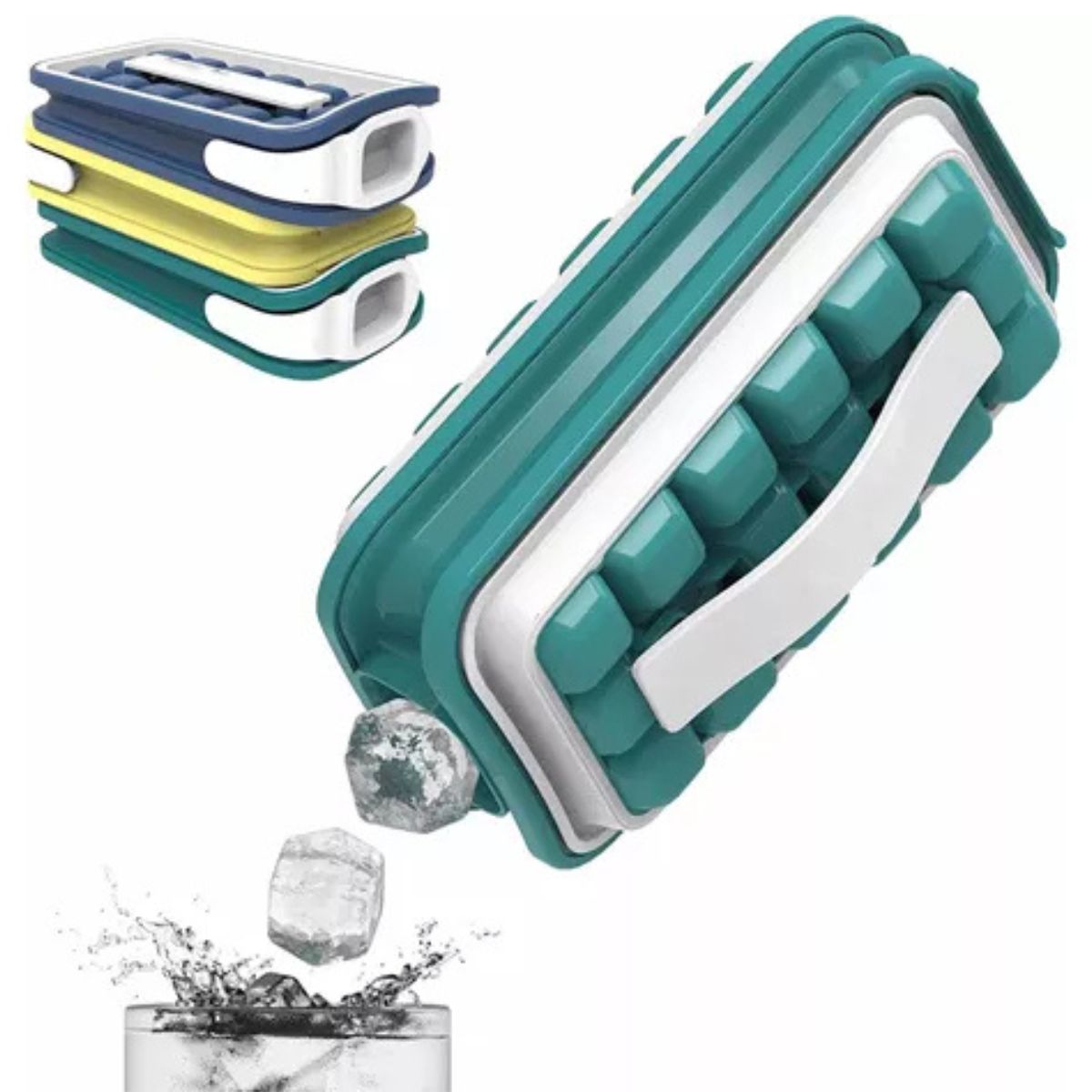 GENERICO - Botella de Silicona + 18 Cubos Hielos