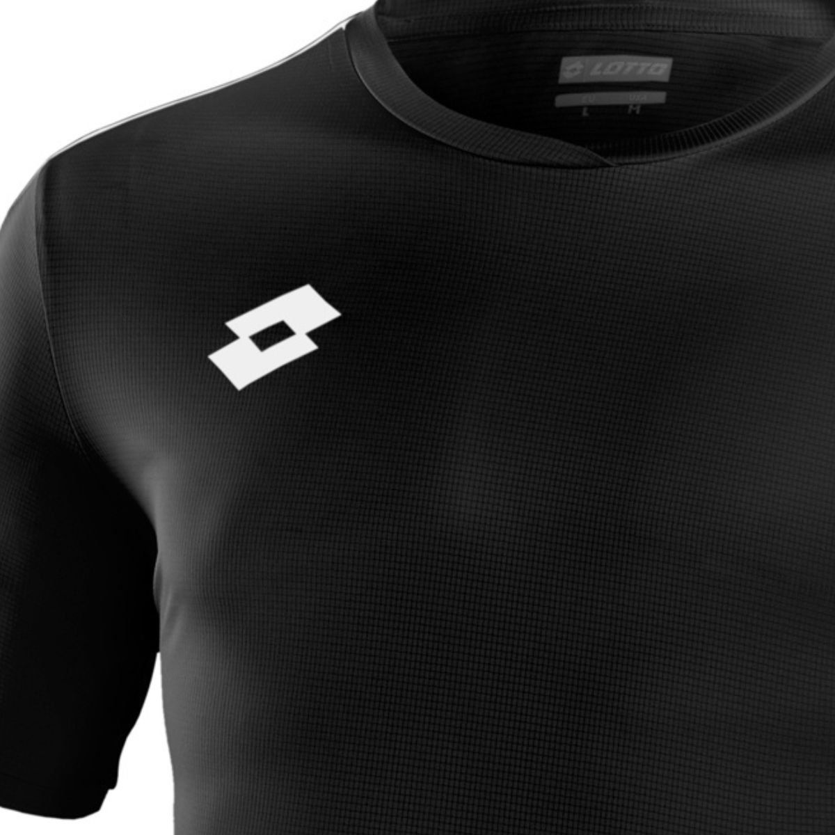 LOTTO - Polera de Fútbol Juvenil  Lotto - Elite Plus Negro