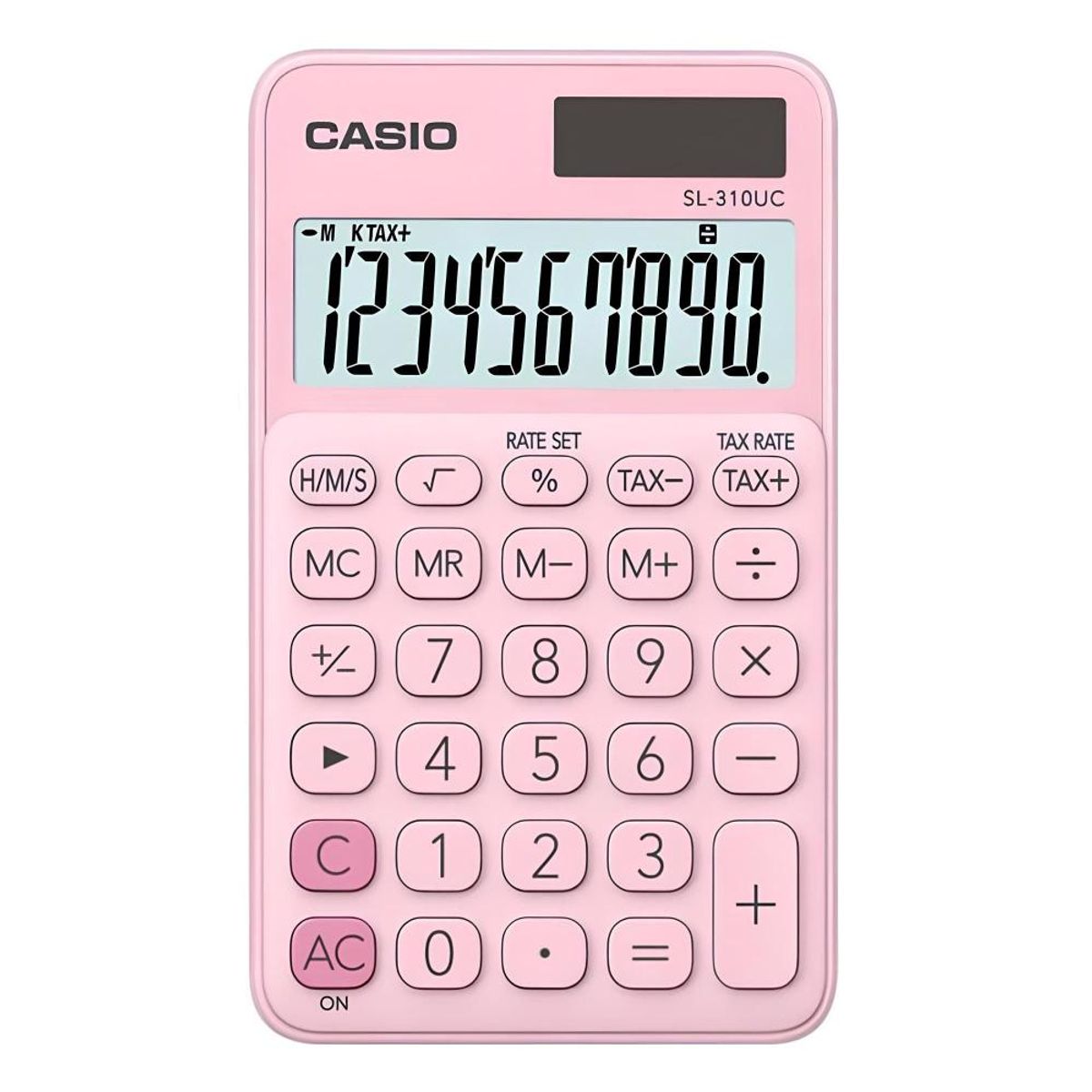 CASIO - Calculadora Sl-310uc-Pk De Bolsillo - Rosa