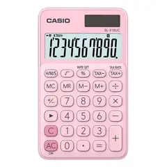 CASIO - Calculadora Sl-310uc-Pk De Bolsillo - Rosa