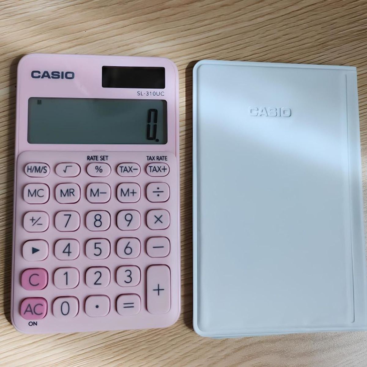 CASIO - Calculadora Sl-310uc-Pk De Bolsillo - Rosa