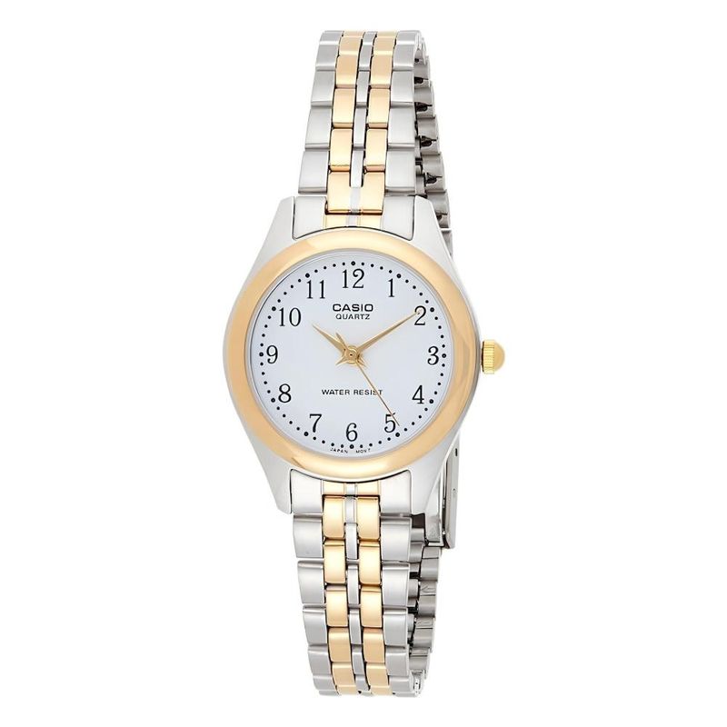 CASIO - Reloj Ltp-1129g-7b Mujer Analogo Metal - Plateado
