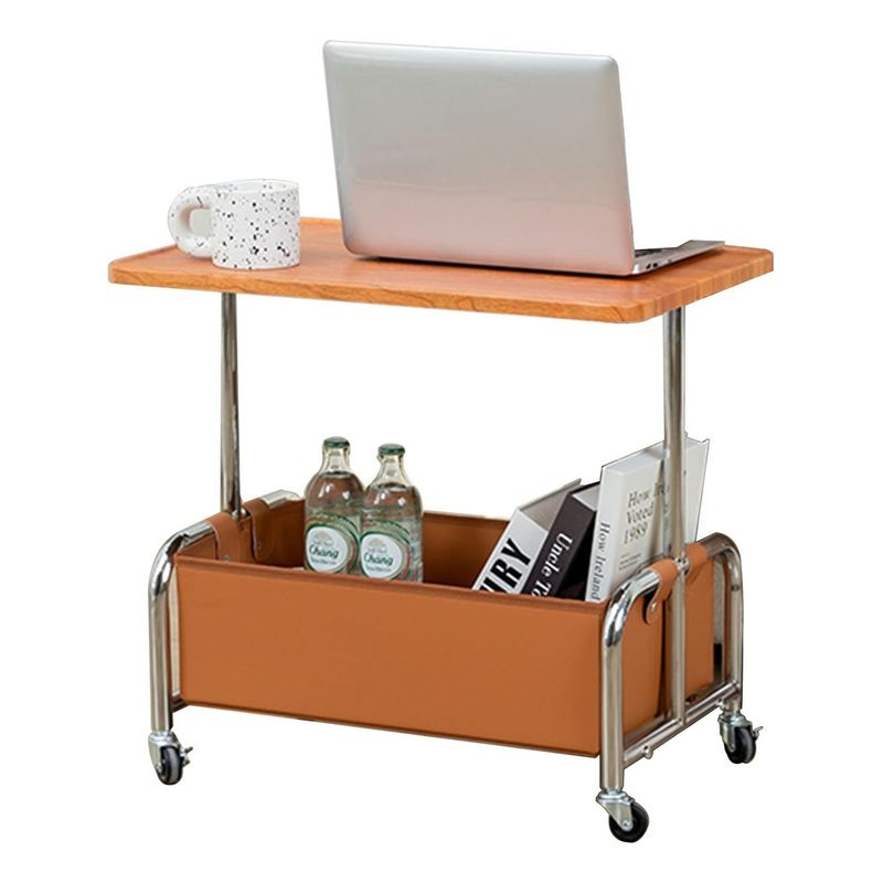 EVERSO - Carrito Organizador Con Ruedassofá Mesa Auxiliar Multiuso