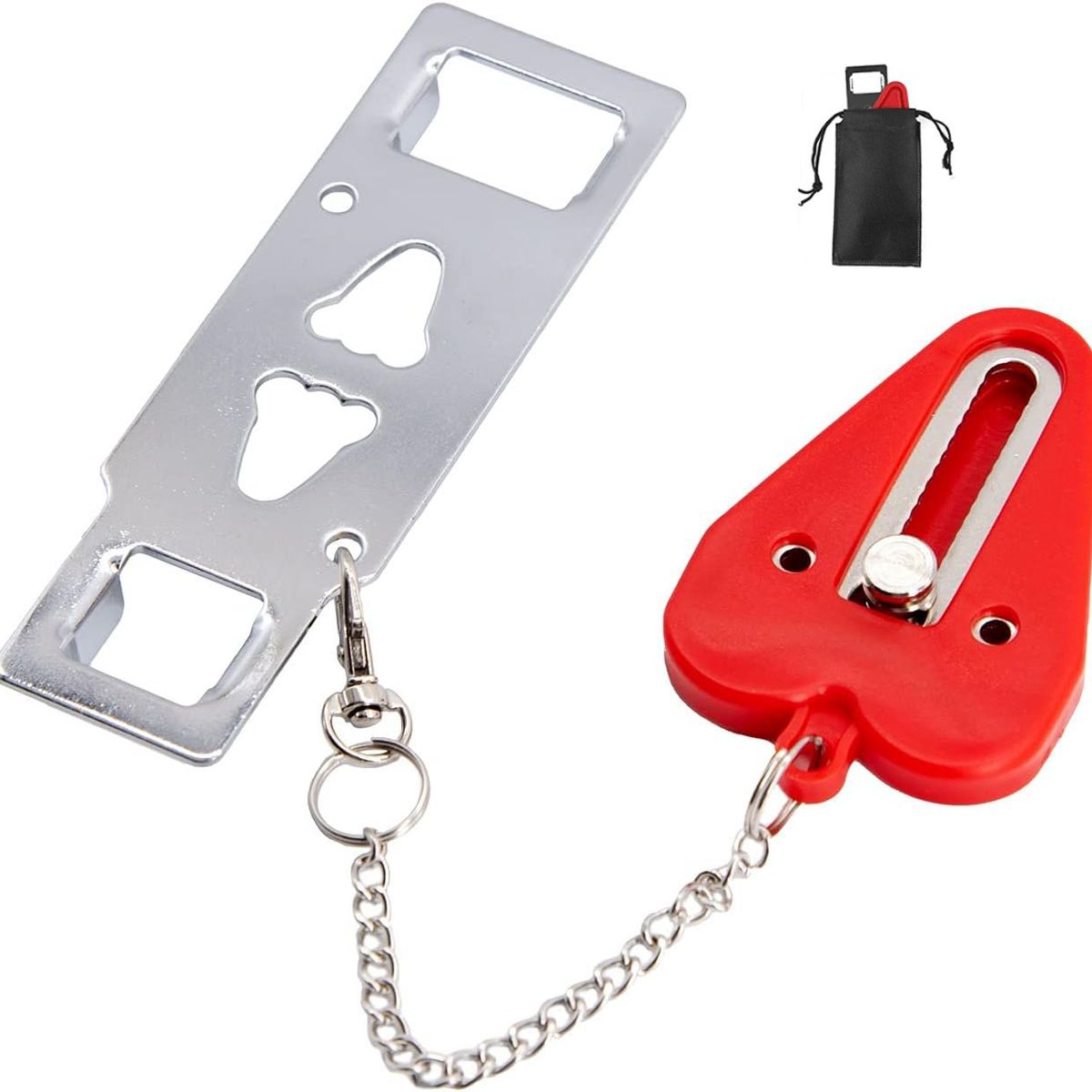 KUANGYE - Cerradura De Puerta De Familia Portátil Antirrobo De Viaje