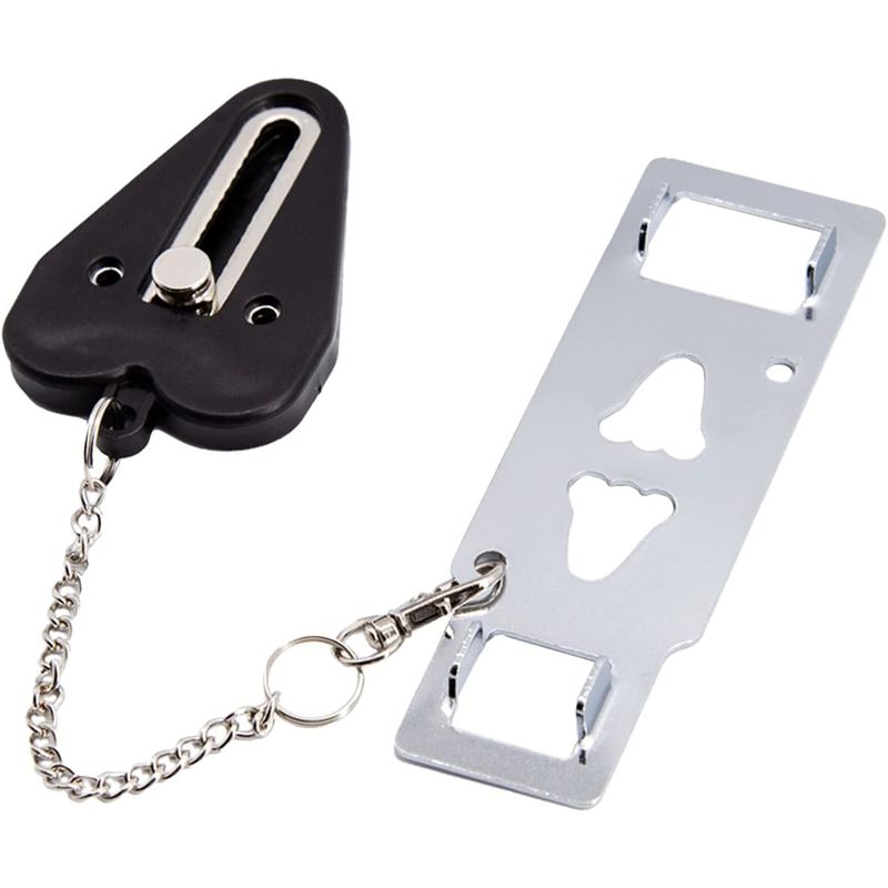 KUANGYE - Cerradura De Puerta De Familia Portátil Antirrobo De Viaje