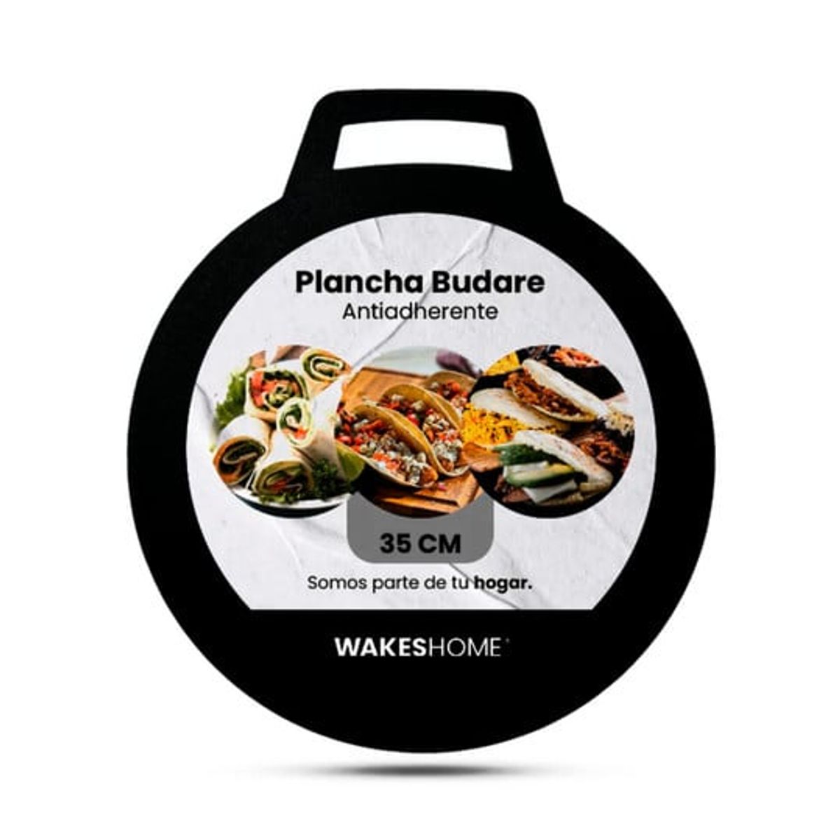 GENERICO - Arepas Budare Plancha Superficie Antiadherente de 35 Cm